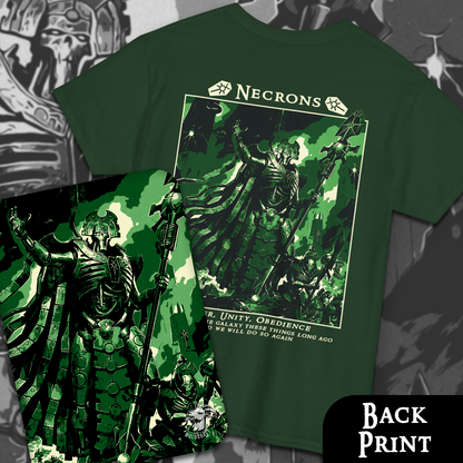 Necrons - Warhammer40k | Back Print T-Shirt