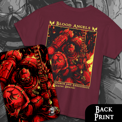 Blood Angels - Warhammer 40k | Back Print T-Shirt