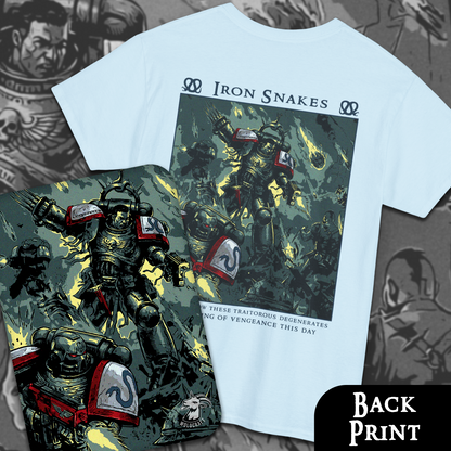 Iron Snakes - Warhammer 40k | Back Print T-Shirt