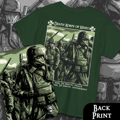 Death Korps of Krieg - Astra Militarum | Back Print T-Shirt