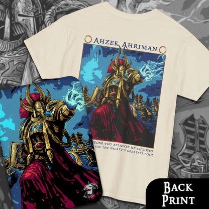 Ahzek Ahriman - Thousand Sons | Back Print T-Shirt