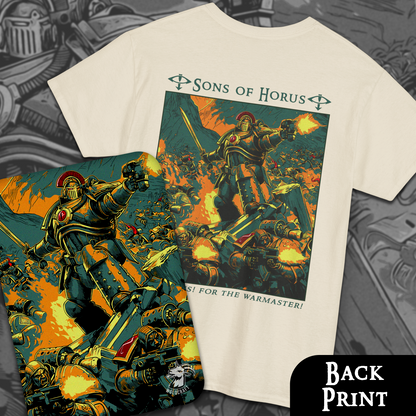 Sons of Horus - Horus Heresy | Back Print T-Shirt