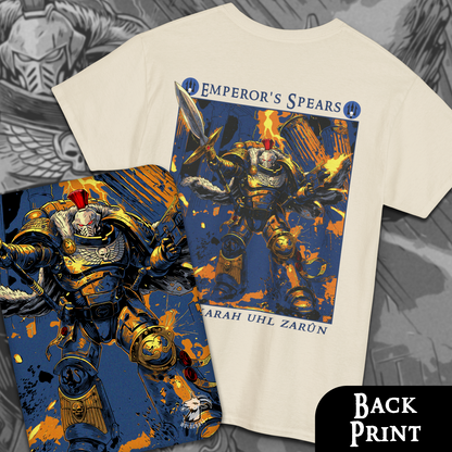 Emperor's Spears - Warhammer 40k | Back Print T-Shirt