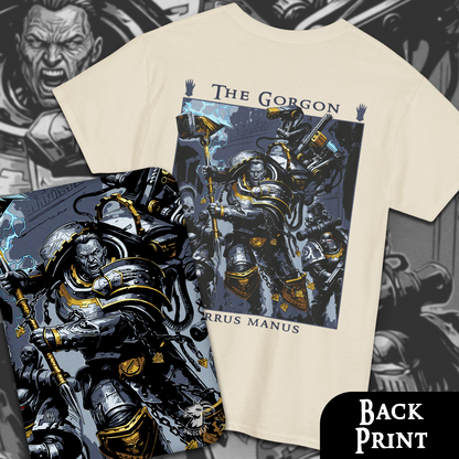 Ferrus Manus - The Gorgon | Back Print T-Shirt