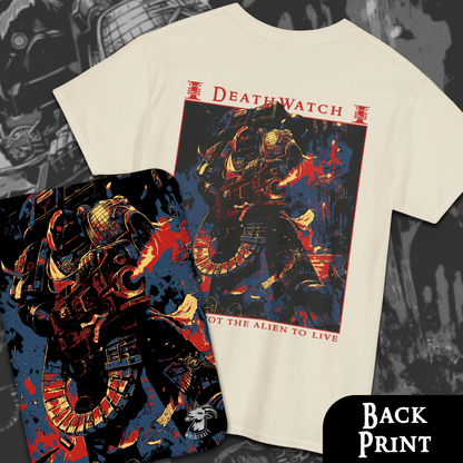 DeathWatch - Warhammer 40k | Back Print T-Shirt