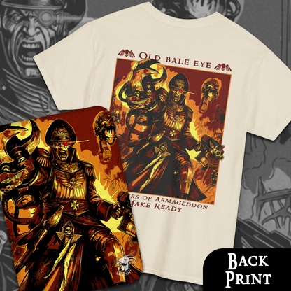 Sebastian Yarrick - Old Bale Eye | Back Print T-Shirt