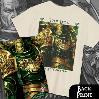 The Lion - Lion El'Jonson | Back Print T-Shirt