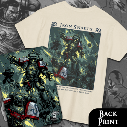 Iron Snakes - Warhammer 40k | Back Print T-Shirt