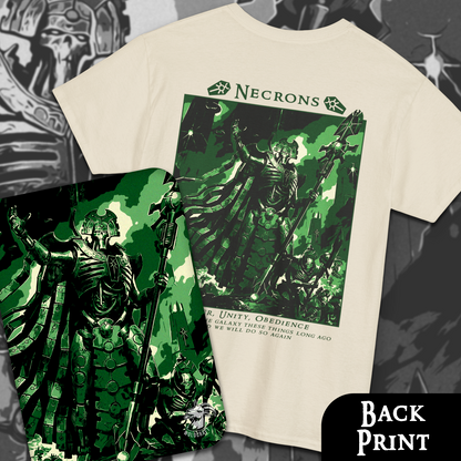 Necrons - Warhammer40k | Back Print T-Shirt
