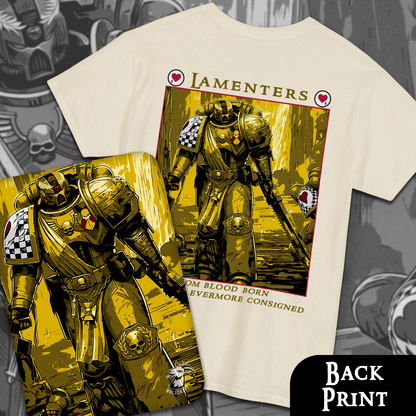 Lamenters - From Blood Born | Back Print T-Shirt