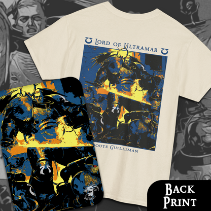 Roboute Guilliman - Lord of Ultramar | Back Print T-Shirt