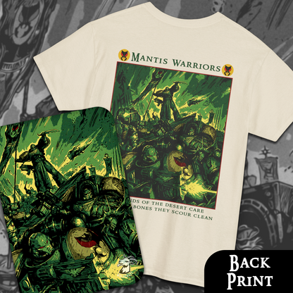 Mantis Warriors - Warhammer 40k | Back Print T-Shirt
