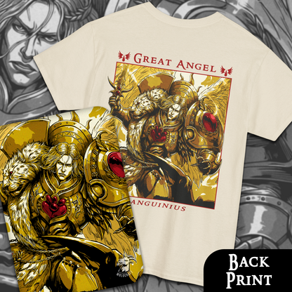 Sanguinius - Great Angel | Back Print T-Shirt