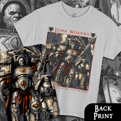 Luna Wolves - Warhammer 40k | Back Print T-Shirt