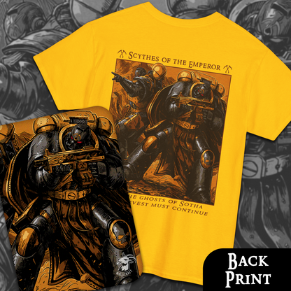 Scythes of the Emperor | Back Print T-Shirt