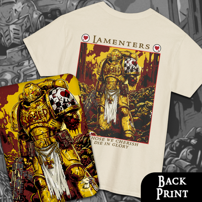Lamenters - We Die In Glory | Back Print T-Shirt