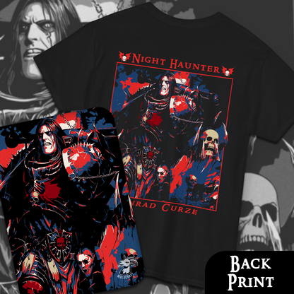 Konrad Curze - Night Haunter | Back Print T-Shirt