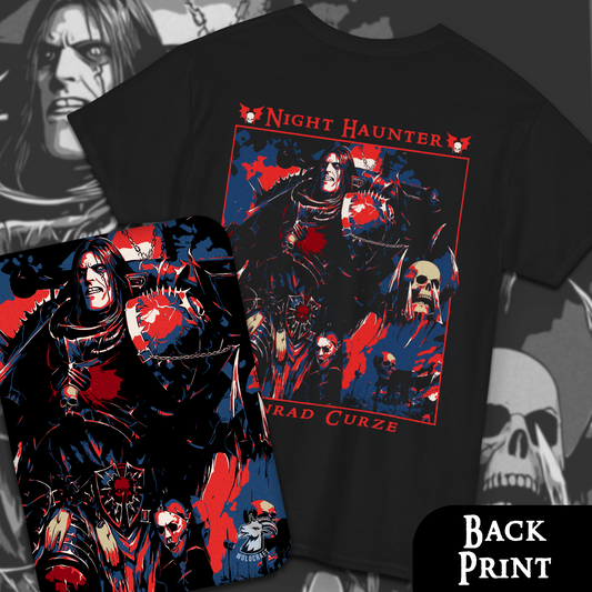 Konrad Curze - Night Haunter | Back Print T-Shirt