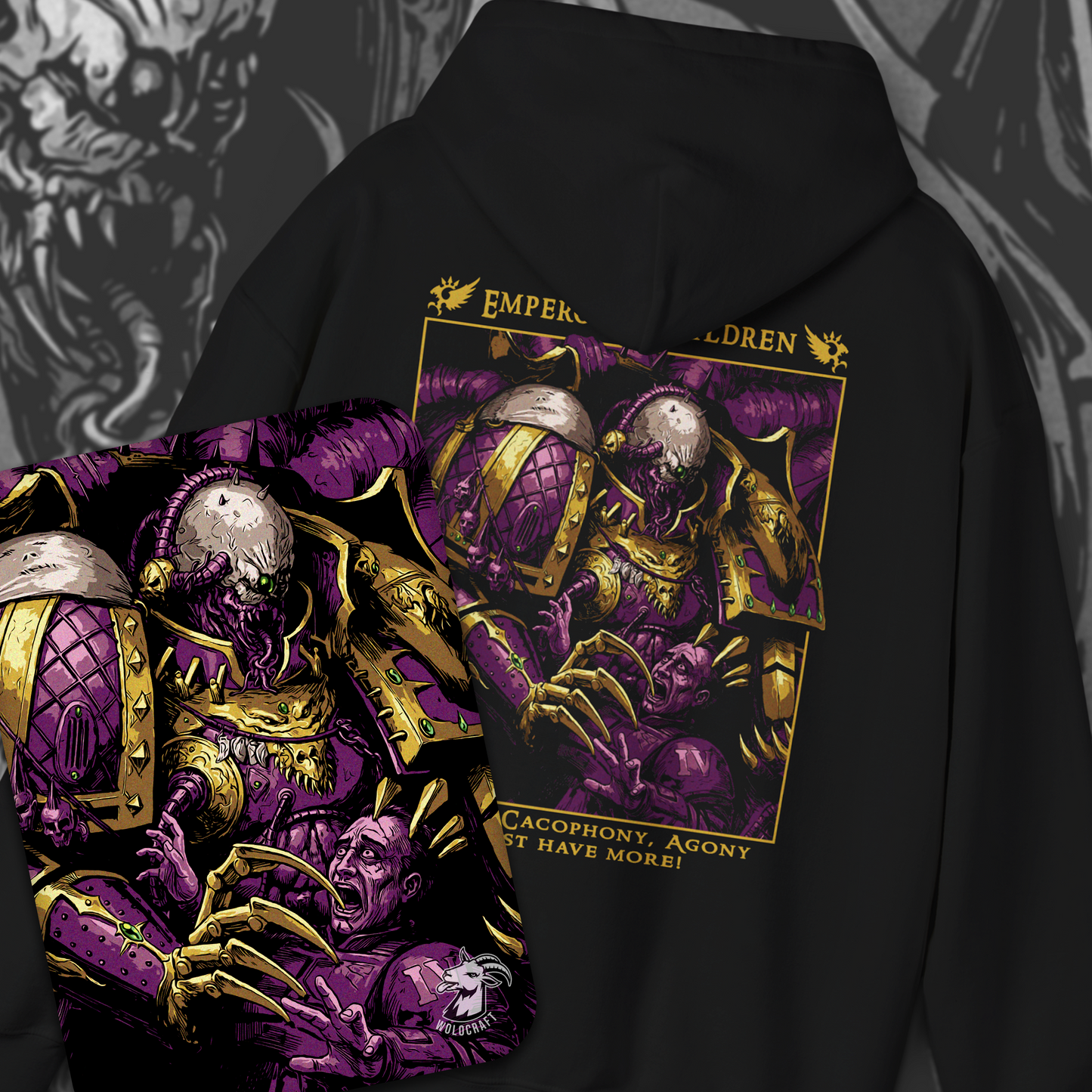 Emperor's Children - Chaos Marine | Hoodie