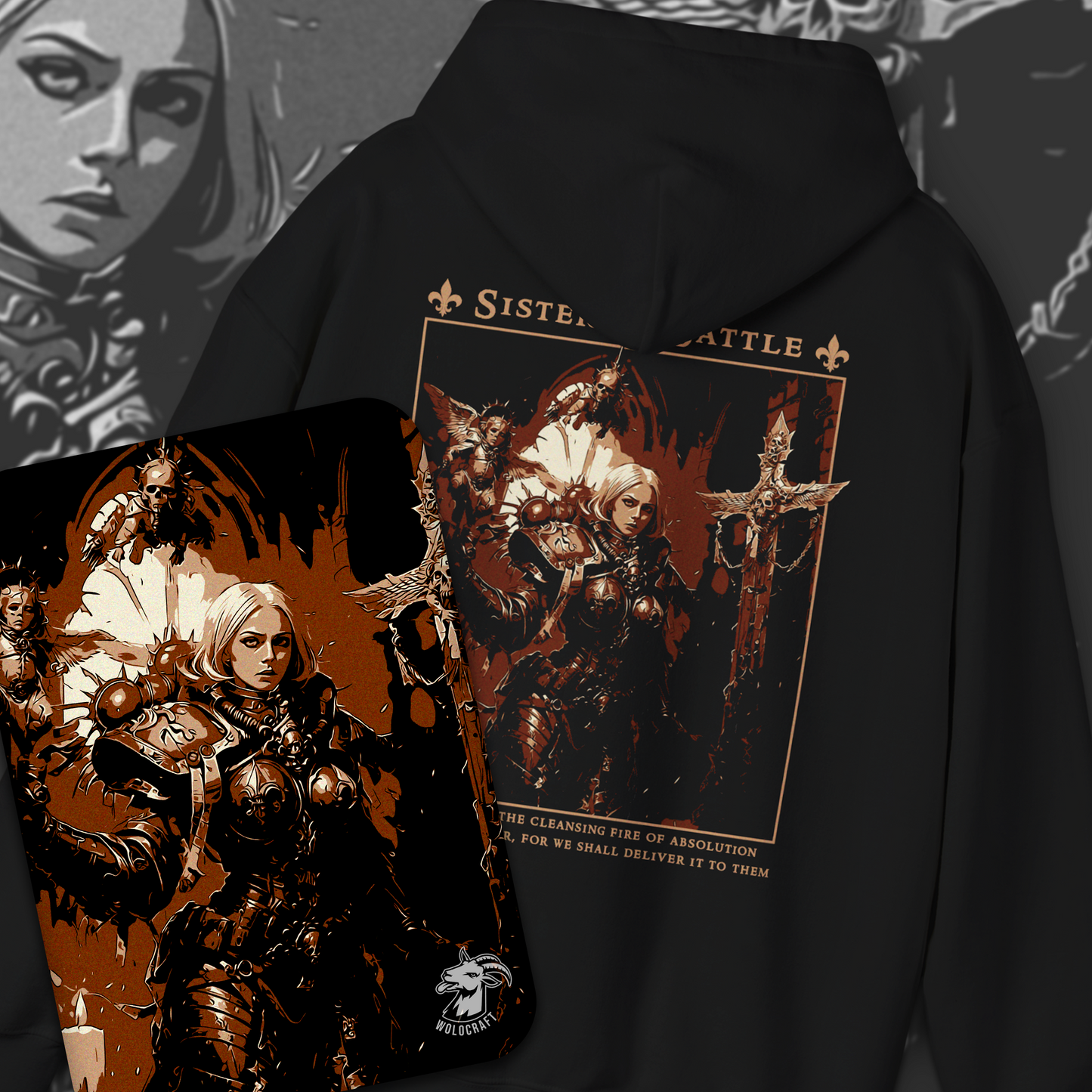 Sister Of Battle - Adepta Sororitas | Hoodie