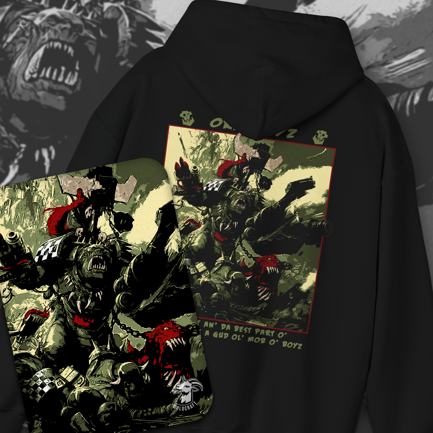 Ork Boyz - WAAAGH | Hoodie