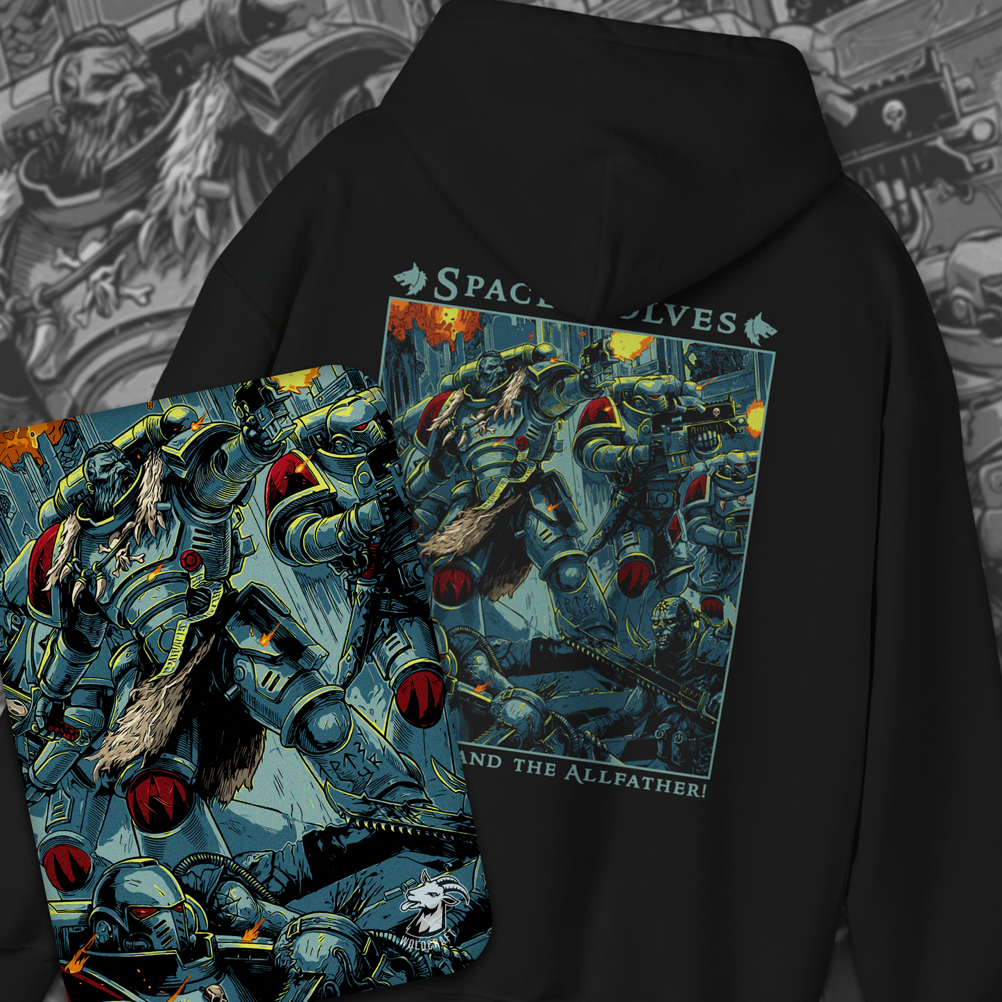 Space Wolves - For Russ | Hoodie