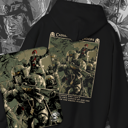 Cadian Shock Troops - Astra Militarum | Hoodie