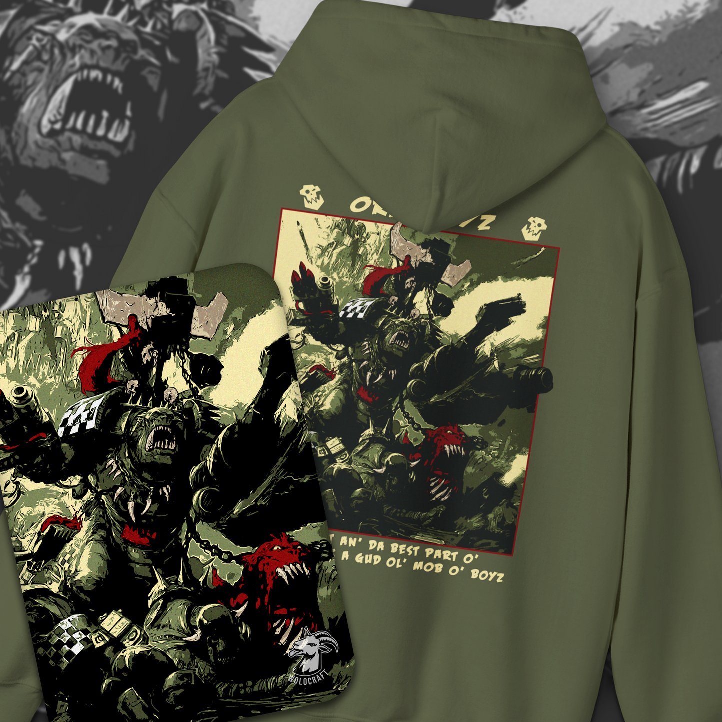 Ork Boyz - WAAAGH | Hoodie