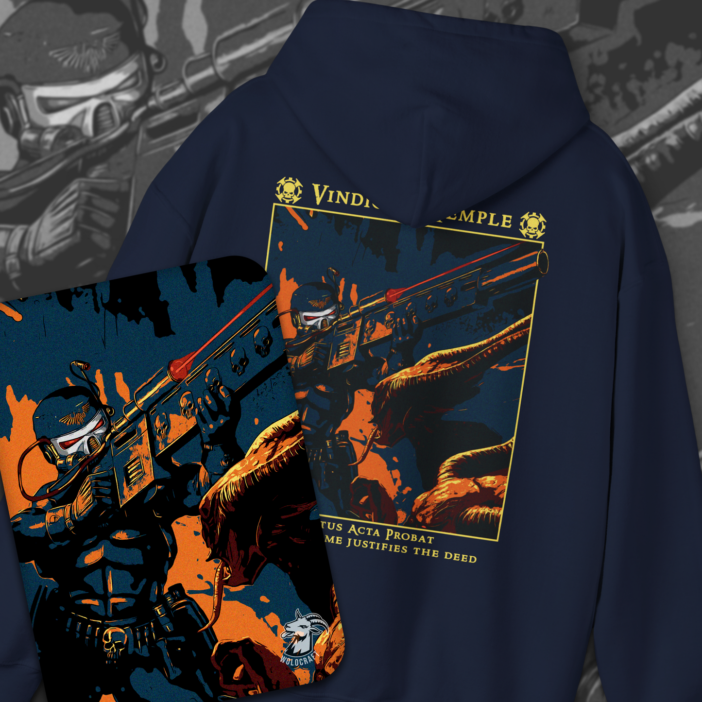 Vindicare Temple - Officio Assassinorum | Hoodie