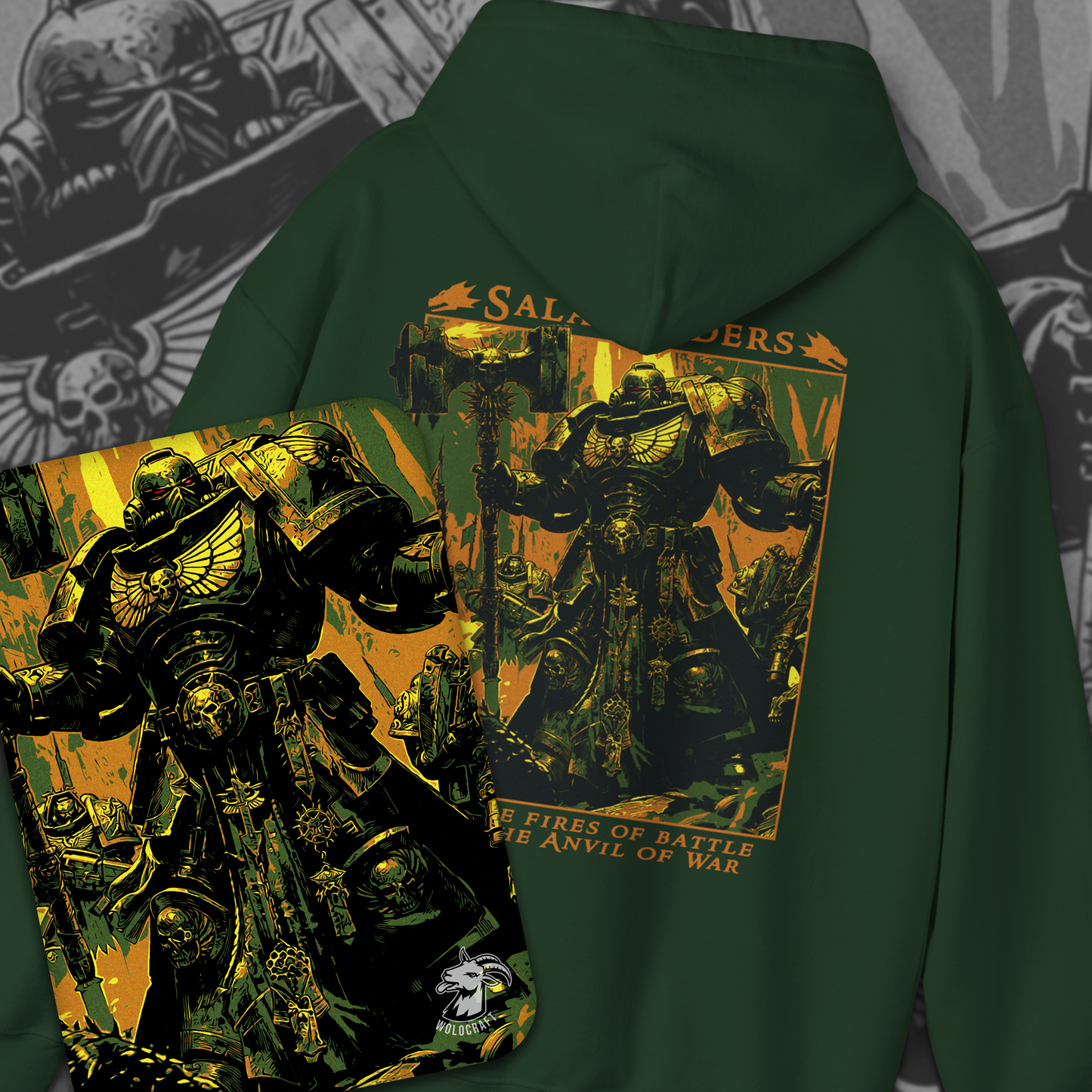 Salamanders - Into The Fires Of Battle | Hoodie