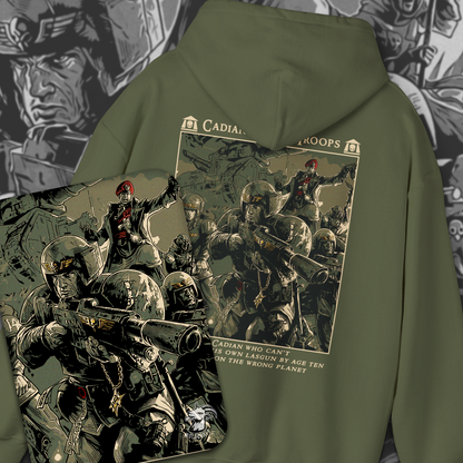 Cadian Shock Troops - Astra Militarum | Hoodie