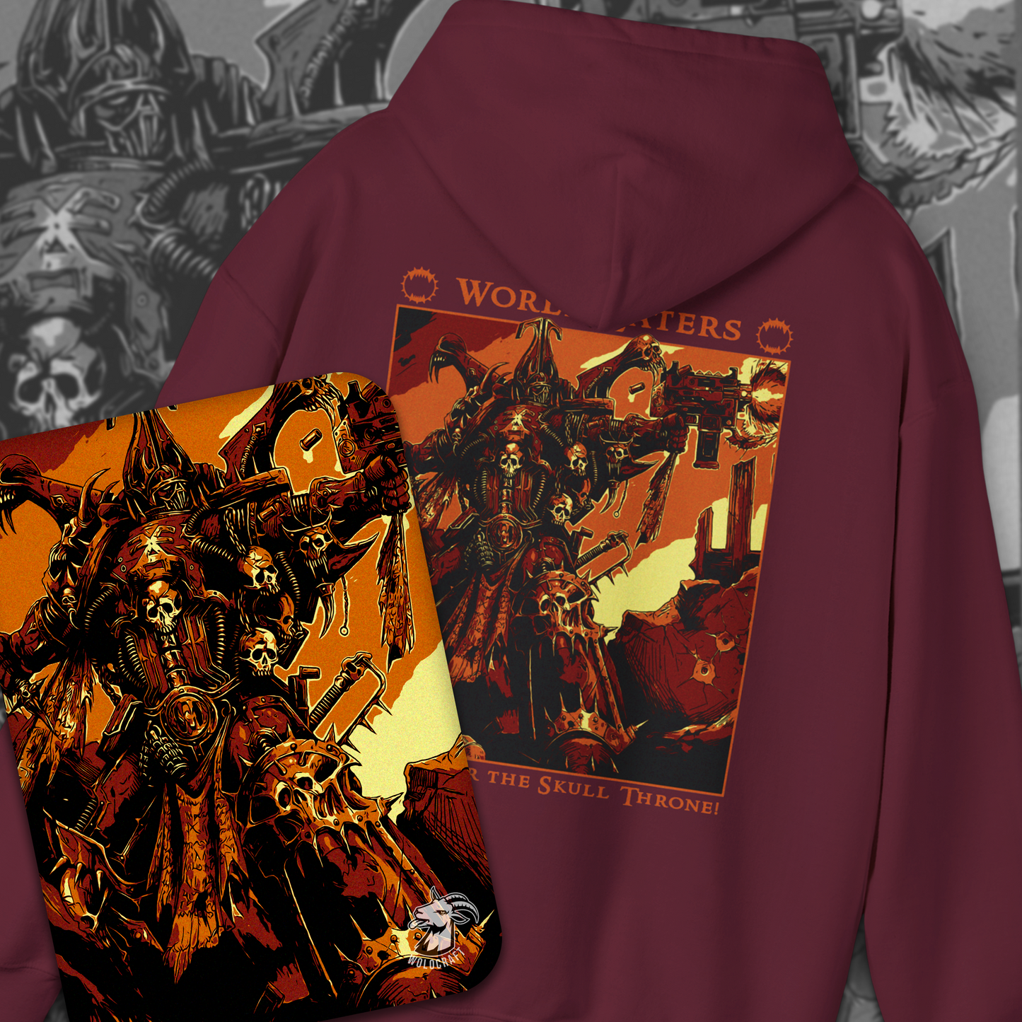 World Eaters - Skull Throne |  Hoodie