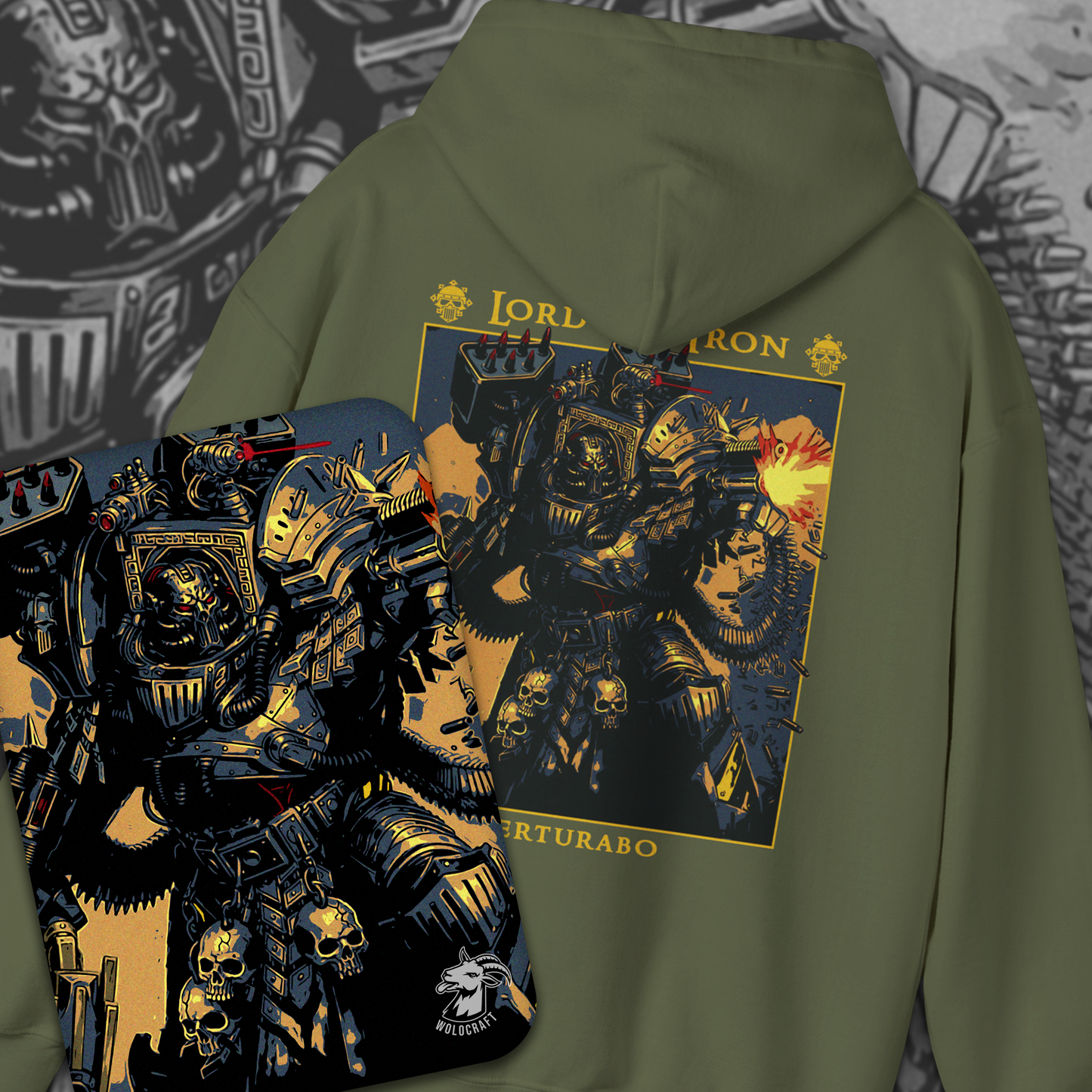 Perturabo - Lord of Iron | Hoodie