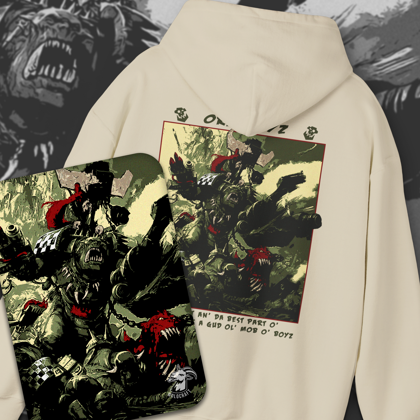 Ork Boyz - WAAAGH | Hoodie