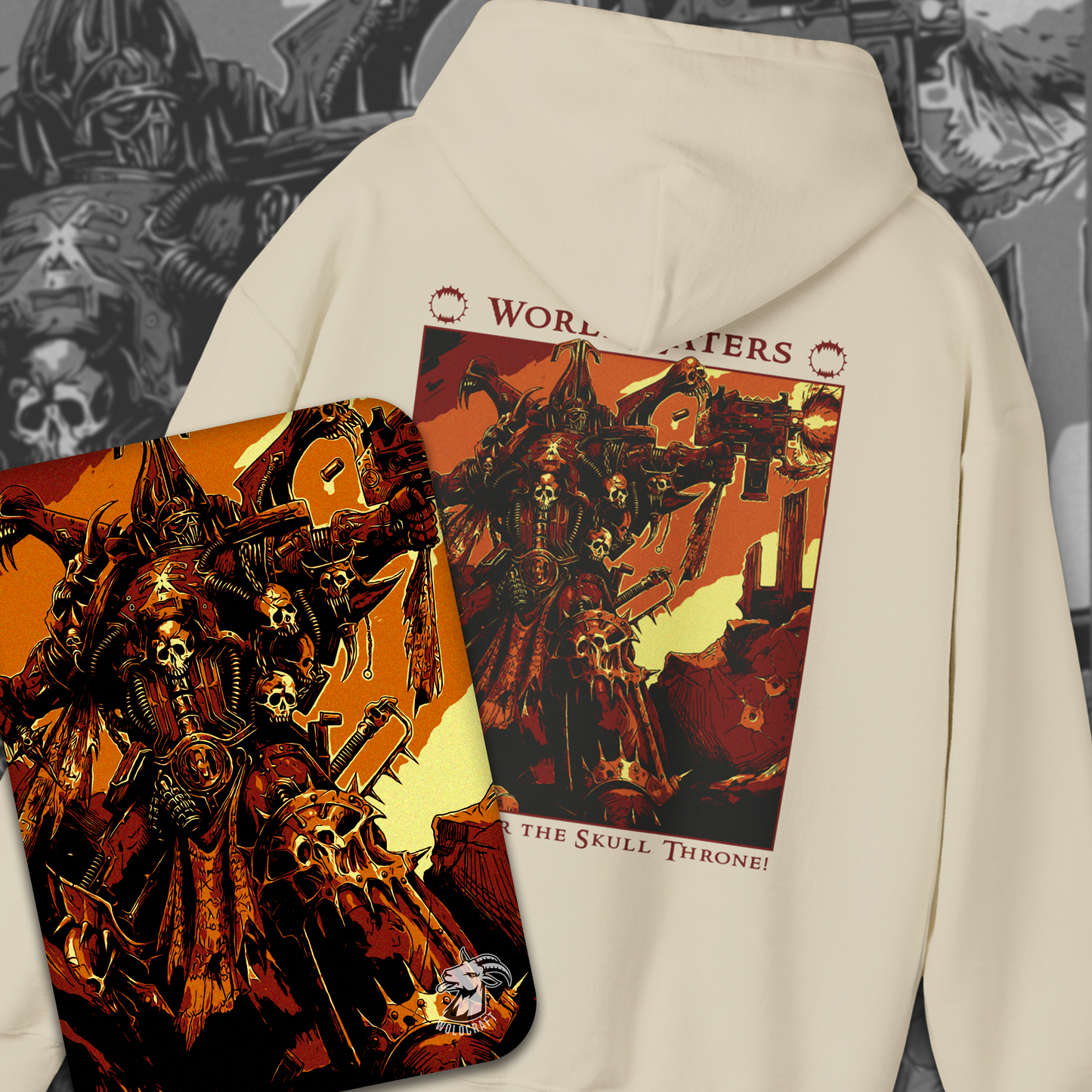 World Eaters - Skull Throne |  Hoodie