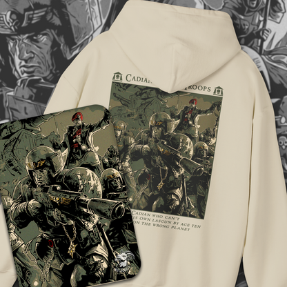 Cadian Shock Troops - Astra Militarum | Hoodie