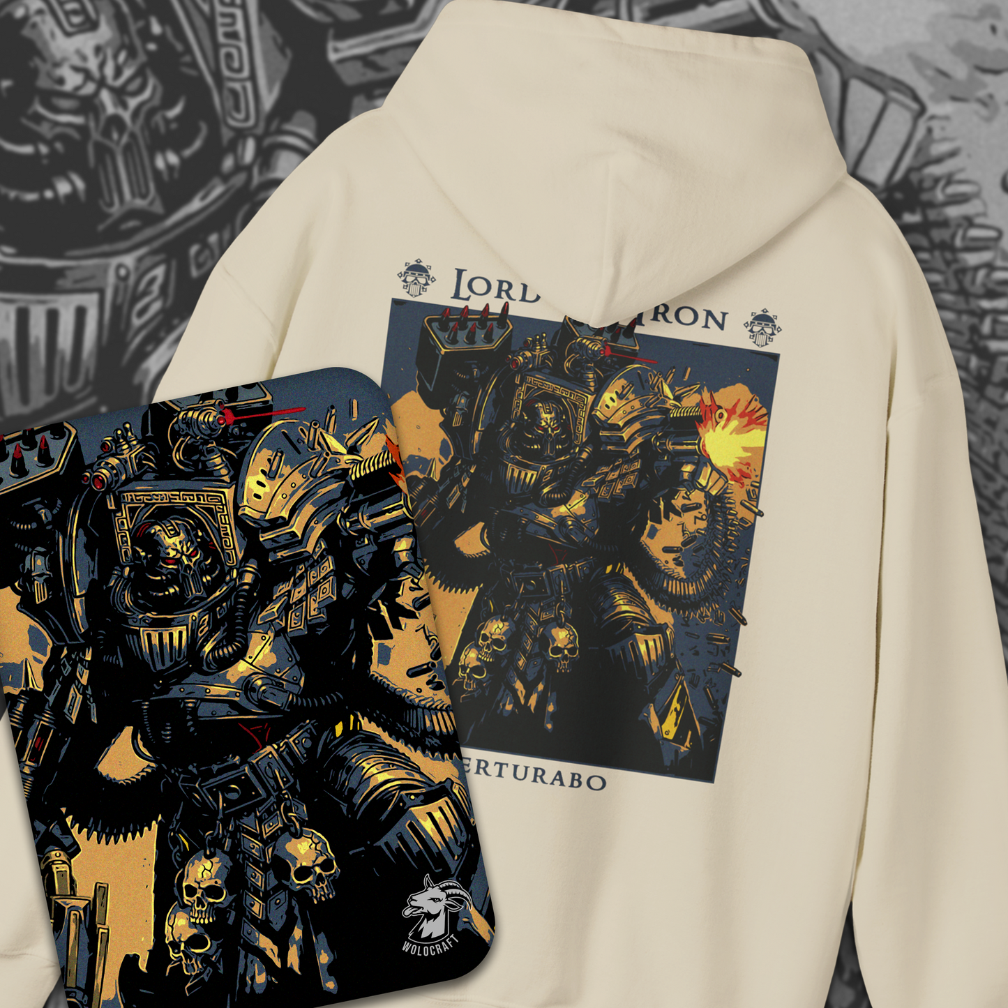 Perturabo - Lord of Iron | Hoodie