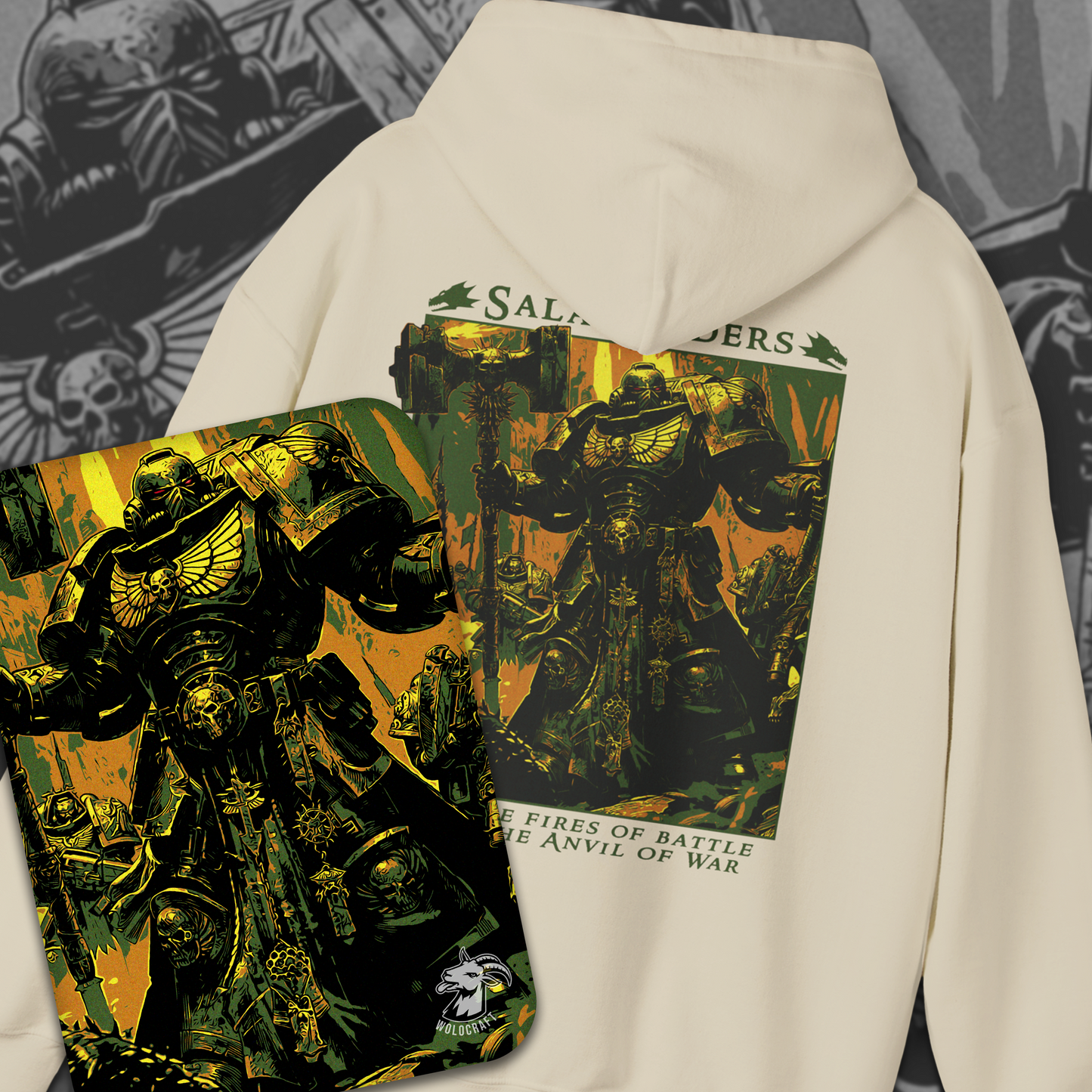 Salamanders - Into The Fires Of Battle | Hoodie