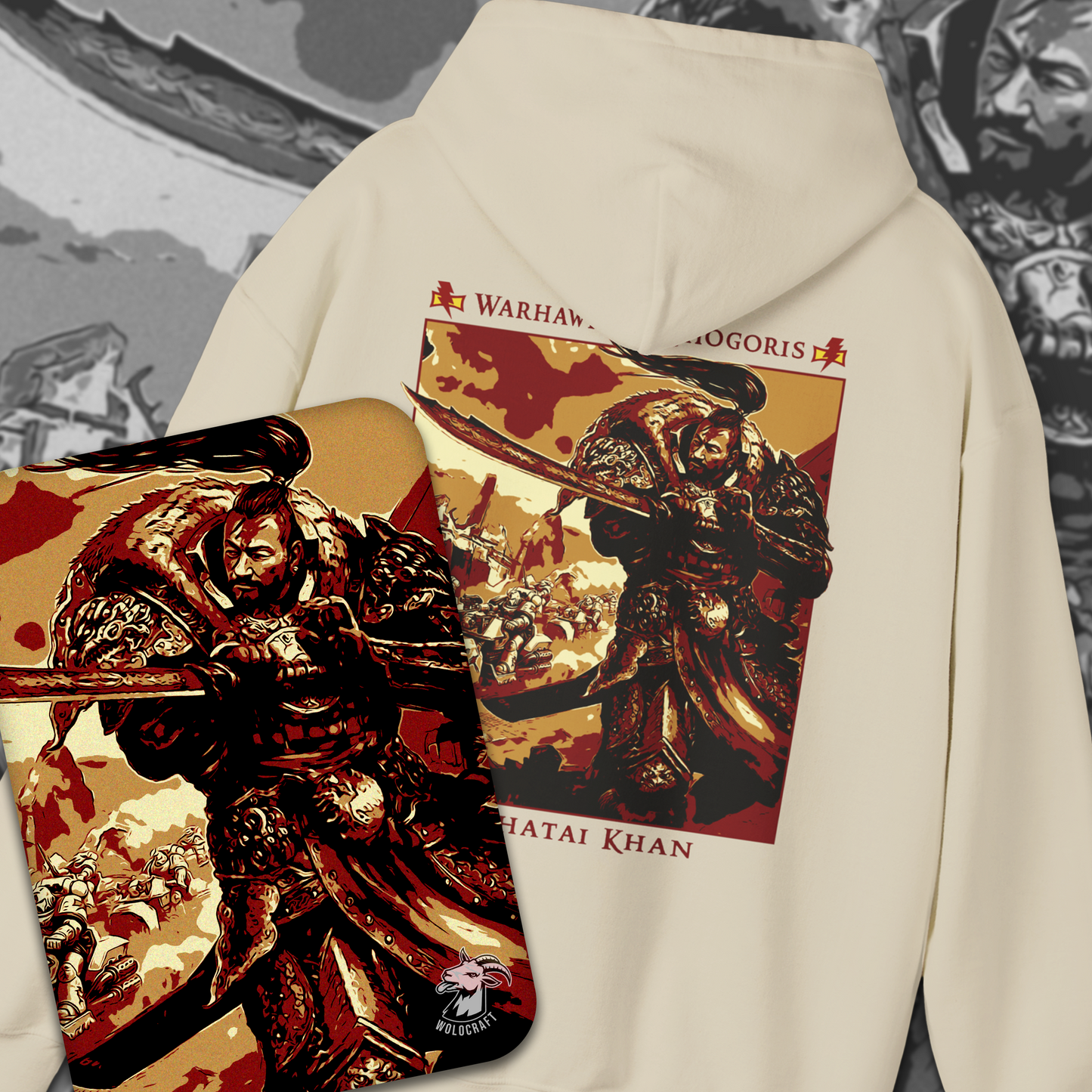 Jaghatai Khan - Warhawk of Chogoris | Hoodie