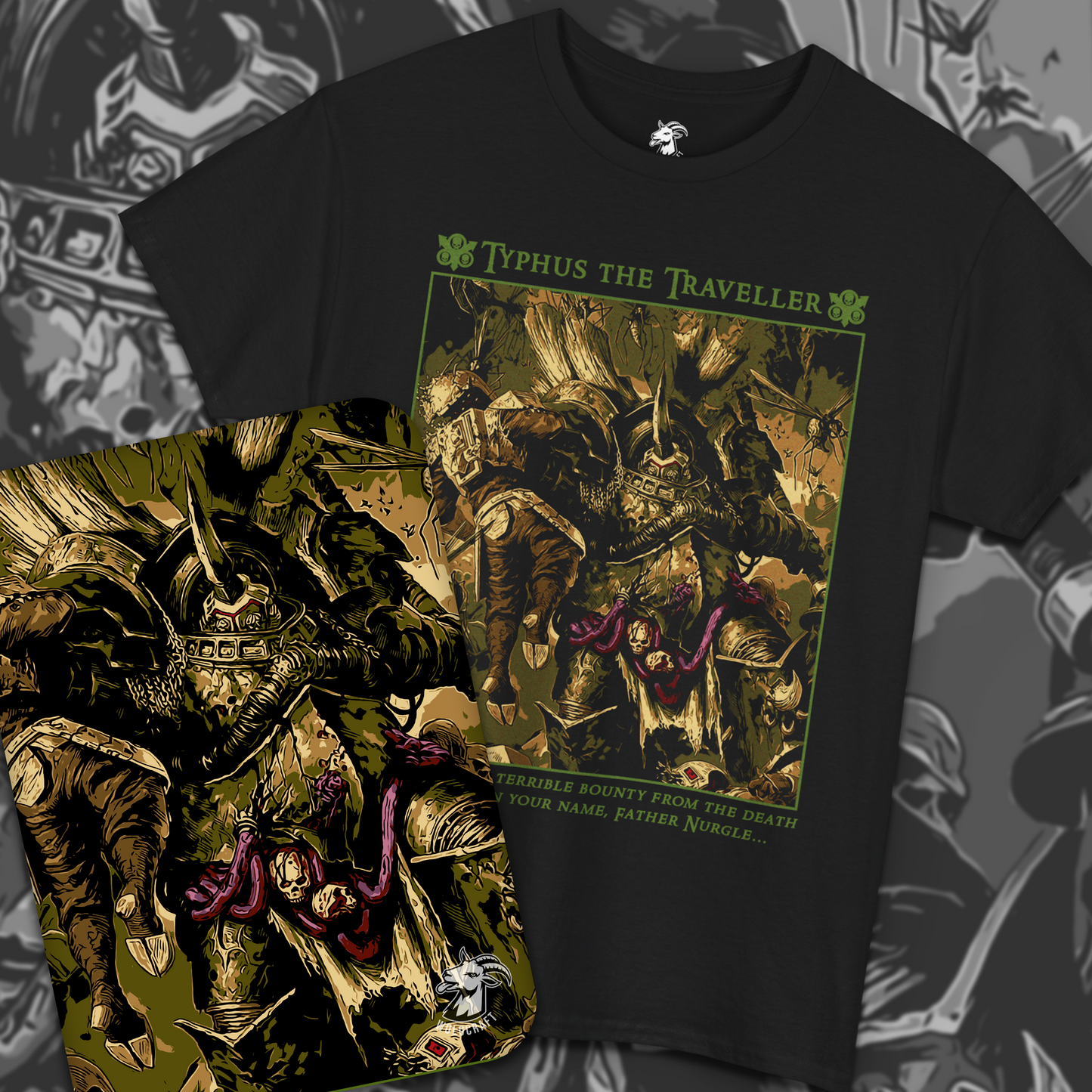 Typhus The Traveller - Death Guard | T-Shirt