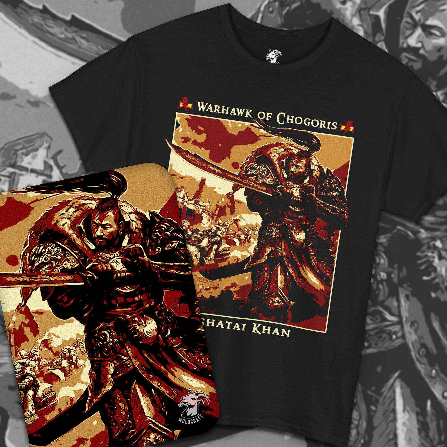 Jaghatai Khan - Warhawk of Chogoris | T-Shirt