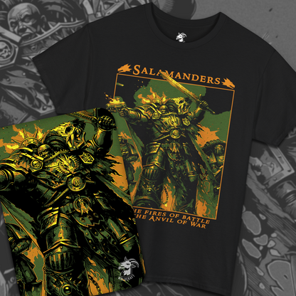 Salamanders - Unto The Anvil of War | T-Shirt