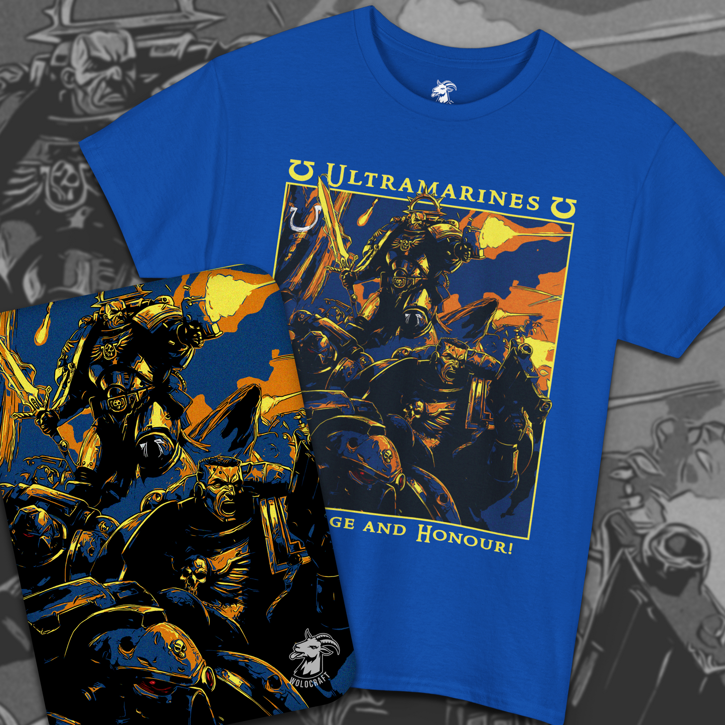 Ultramarines - Courage And Honour | T-Shirt