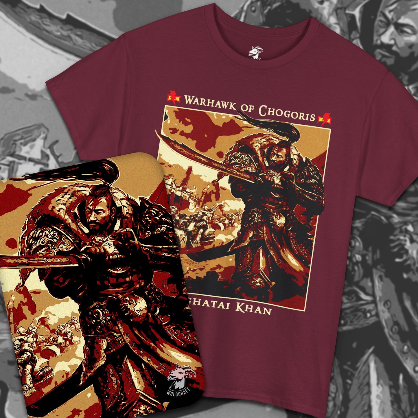 Jaghatai Khan - Warhawk of Chogoris | T-Shirt