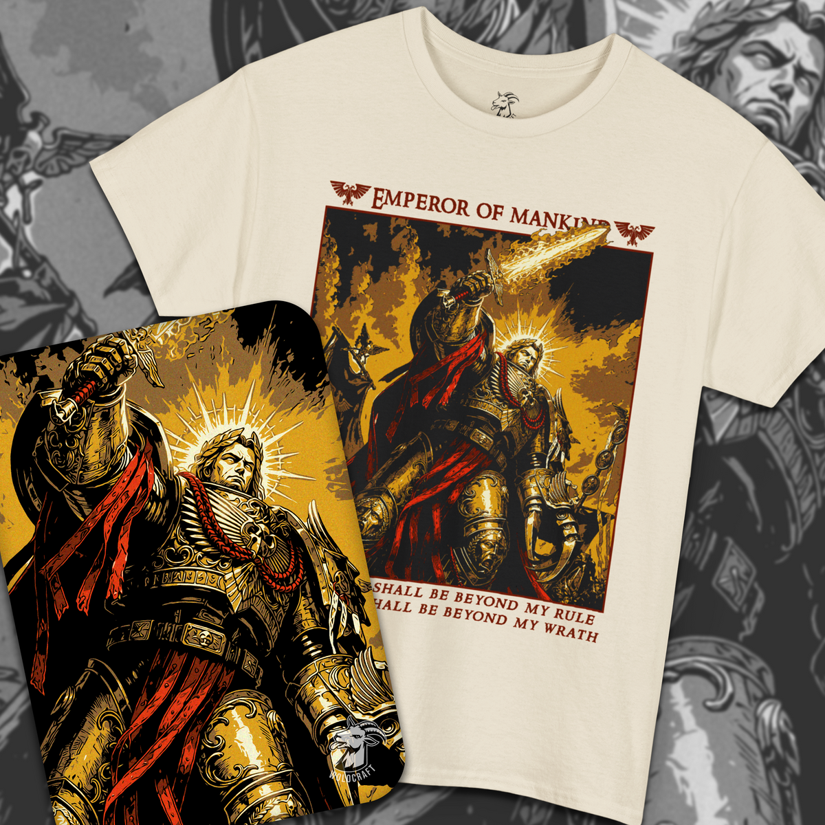 Emperor of Mankind - Warhammer40k | T-Shirt