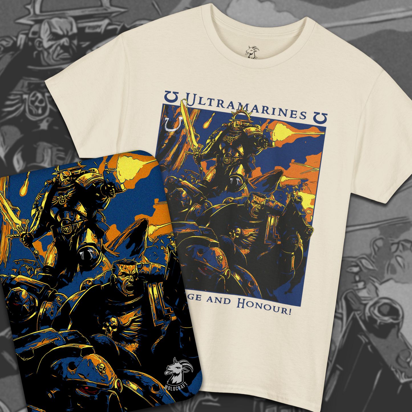 Ultramarines - Courage And Honour | T-Shirt