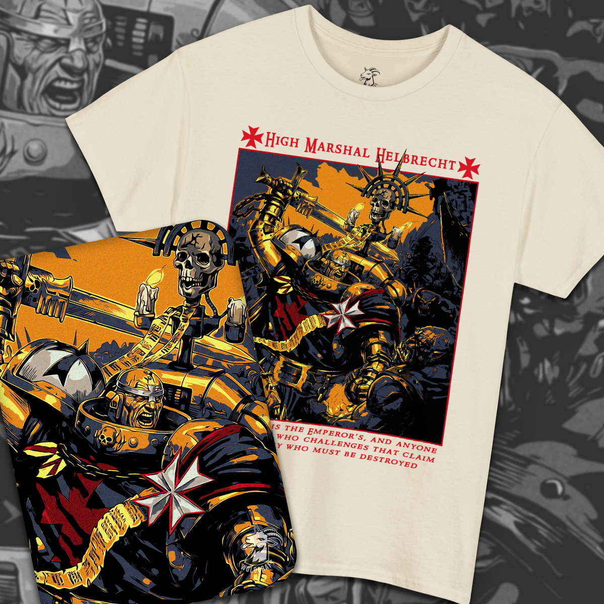 High Marshal Helbrecht - Black Templars | T-Shirt