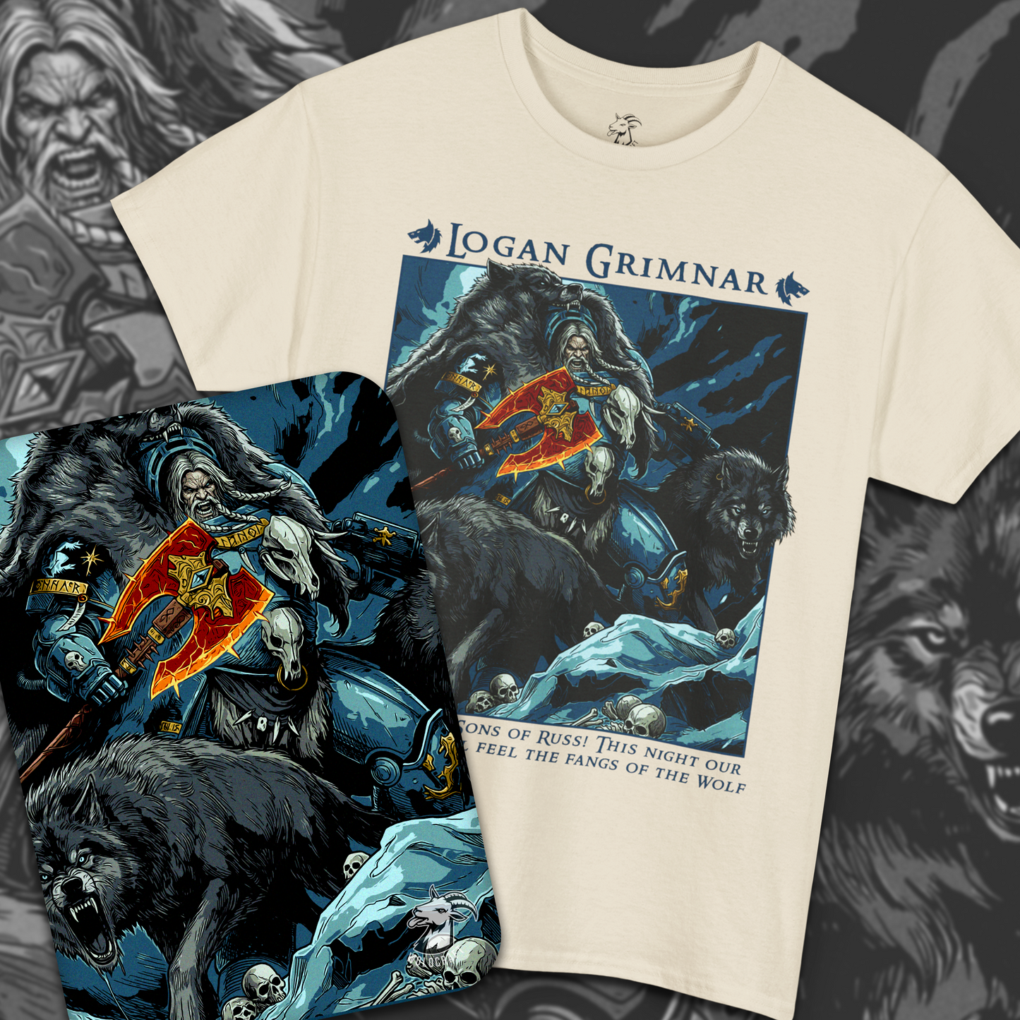 Logan Grimnar - Space Wolves | T-Shirt