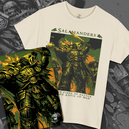 Salamanders - Unto The Anvil of War | T-Shirt