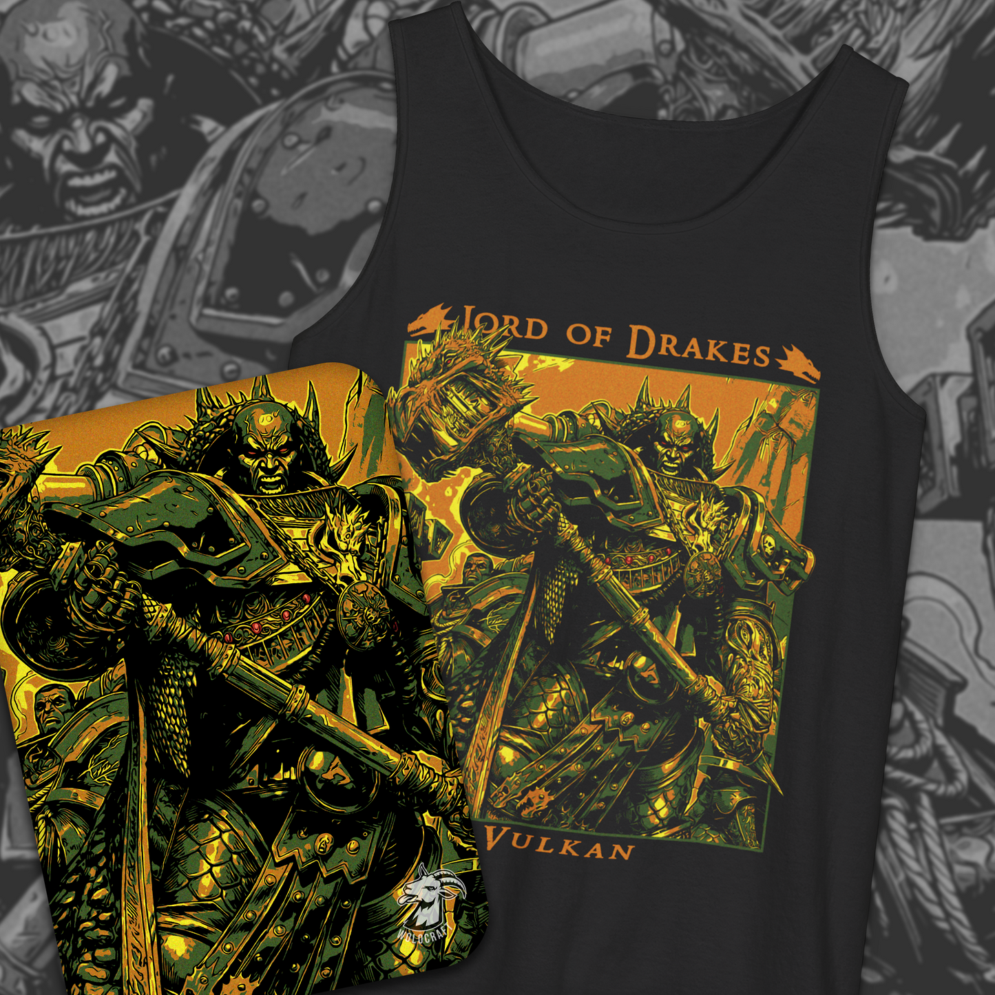 Vulkan - Lord Of Drakes | Tank Top